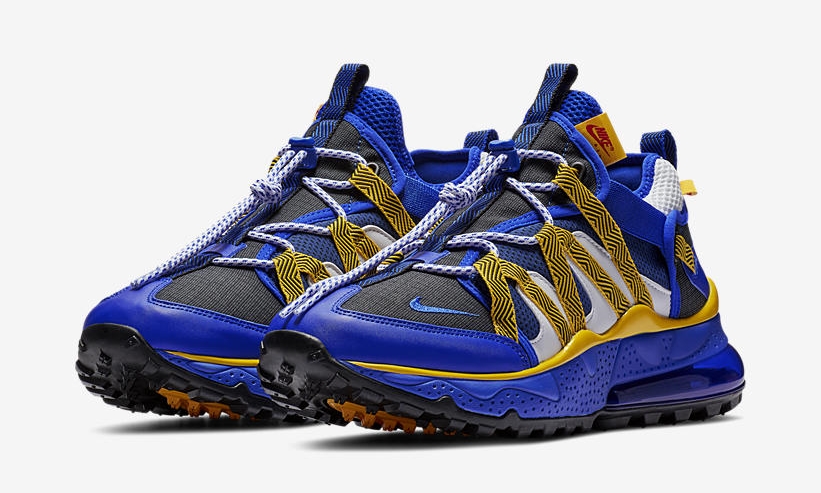 【オフィシャルイメージ】ナイキ エア マックス 270 ボウフィン “ブルー/イエロー/ブラック” (NIKE AIR MAX 270 BOWFIN “Blue/Black/Yellow”) [BV8158-400]