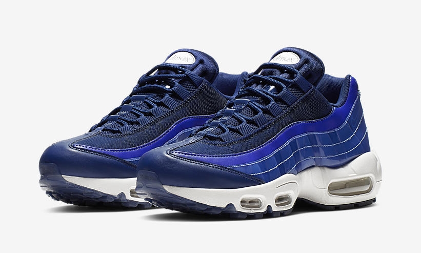 【オフィシャルイメージ】ナイキ ウィメンズ エア マックス 95 SE “ブルーヴォイド/ホワイト” (NIKE WMNS AIR MAX 95 SE “Blue Void/White”) [918413-401]