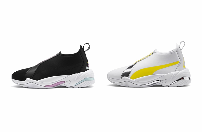 キネシオテープからインスピレーションを受けた PUMA WMNS THUNDER TZ (プーマ ウィメンズ サンダー TZ) [369213-01][369488-01]