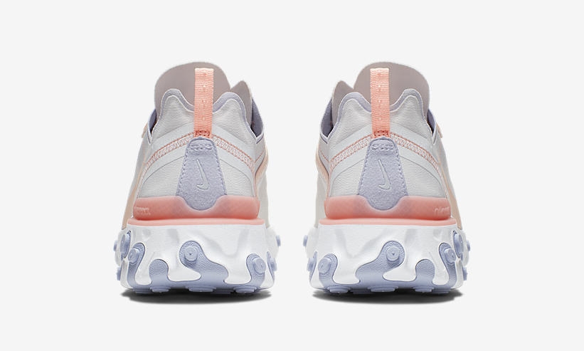 nike react element 55 pale pink washed coral