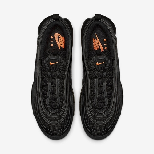 nike air max plus 97 black orange