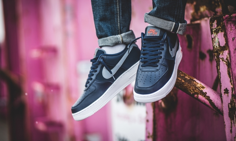 【オフィシャルイメージ】ナイキ エア フォース 1 07 ロー “オブシディアン/クールグレー” (NIKE AIR FORCE 1 07 LOW “Obsidian/Cool Grey”) [BV1278-400]