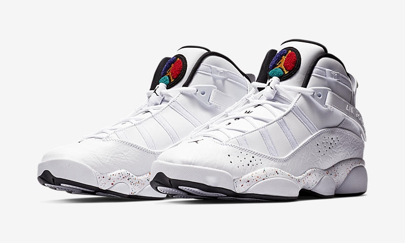 【オフィシャルイメージ】ナイキ エア ジョーダン シックス リングス “ホワイト/グレーフォグ” (NIKE AIR JORDAN SIX RINGS {6 RINGS} “White/Grey Fog”) [322992-100]