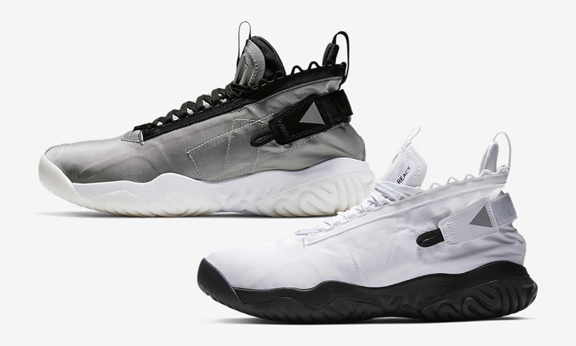 【オフィシャルイメージ】ナイキ ジョーダン プロト リアクト “メタリックシルバー/ホワイト” (NIKE JORDAN PROTO REACT “Metallic Silver/White”) [BV1654-002,100]