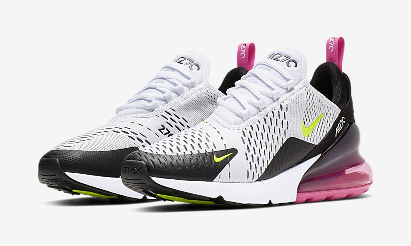 オフィシャルイメージ】4月発売！ナイキ エア マックス 270 (NIKE AIR MAX 270 “ White/Volt/Laser [AH8050-109]│Fullress | スニーカー発売日 抽選情報 ニュースを掲載！ナイキ ジョーダン ダンク シュプリーム SUPREME