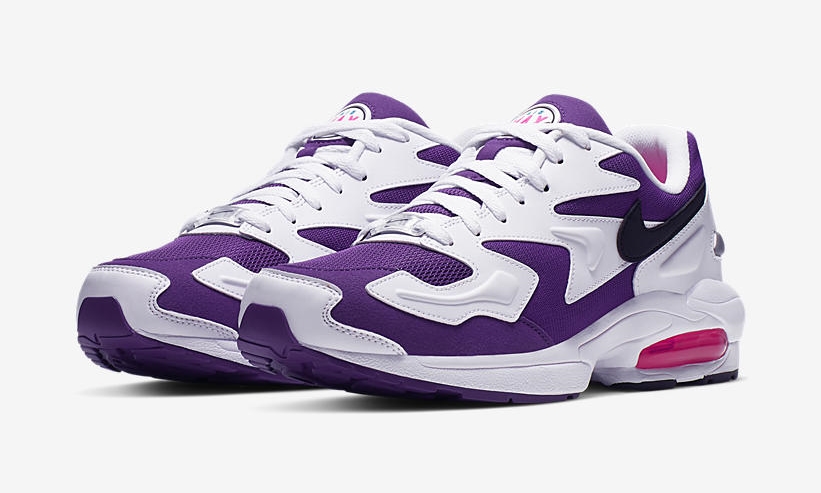 【オフィシャルイメージ】ナイキ エア マックス 2 ライト レトロ OG “ホワイト/パープル” (NIKE AIR MAX 2 LIGHT RETRO OG “White/Purple”) [AO1741-103]