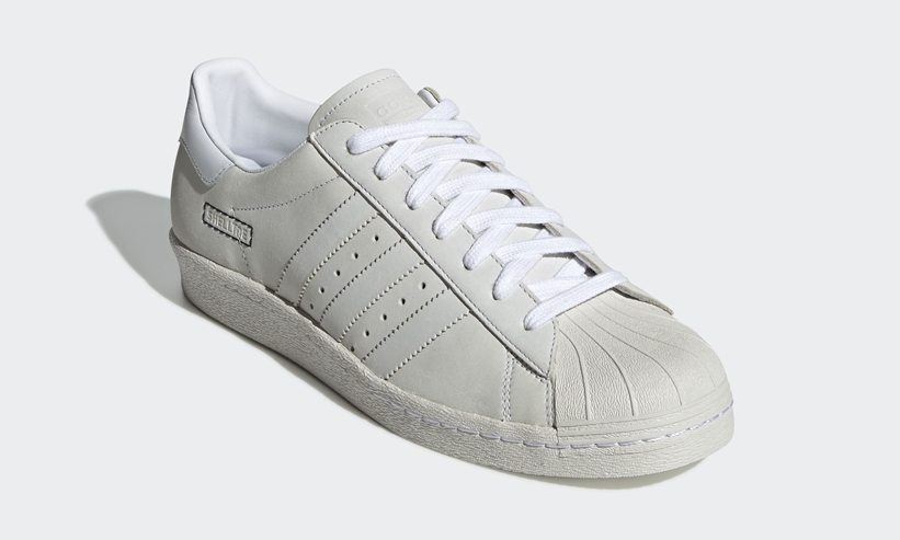 2/15発売！adidas Originals SUPERSTAR 80s “Cloud White/Raw White” (アディダス オリジナルス スーパースター 80s “クラウドホワイト/ロウホワイト”) [DB2685]