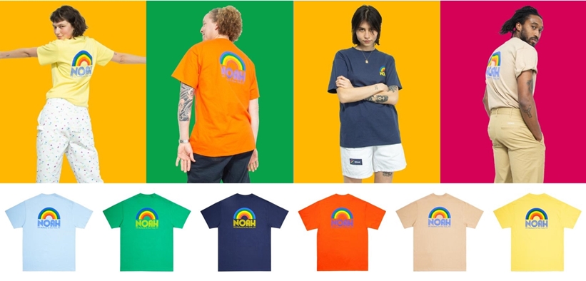 NOAH 2019 S/S “Rainbow Shop Tee” (ノア “レインボー ショップ ティー”)