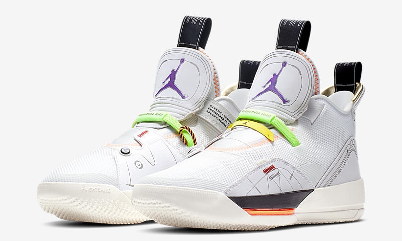 【オフィシャルイメージ】3/7発売！ナイキ エア ジョーダン 33 PF “ヴァストグレー/コーン″ (NIKE AIR JORDAN XXX3 PF “Vast Grey/Cone”) [BV5072-004]