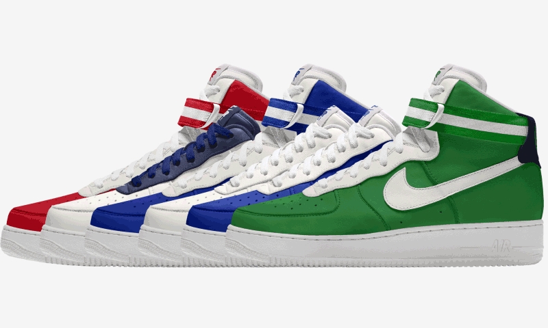 【NIKE iD】NCAA x NIKE AIR FORCE 1 BY YOU COLLECTIONが2/20展開 (National Collegiate Athletic Association ナイキ エア フォース 1)