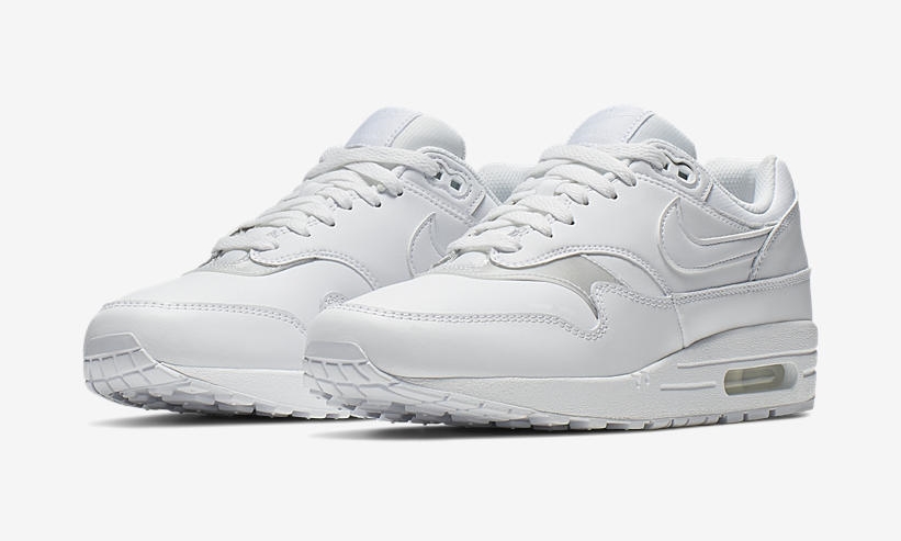 【オフィシャルイメージ】ナイキ ウィメンズ エア マックス 1 プレミアム “ホワイト/シルバー” (NIKE WMNS AIR MAX 1 PREMIUM “White/Silver”) [319986-119]