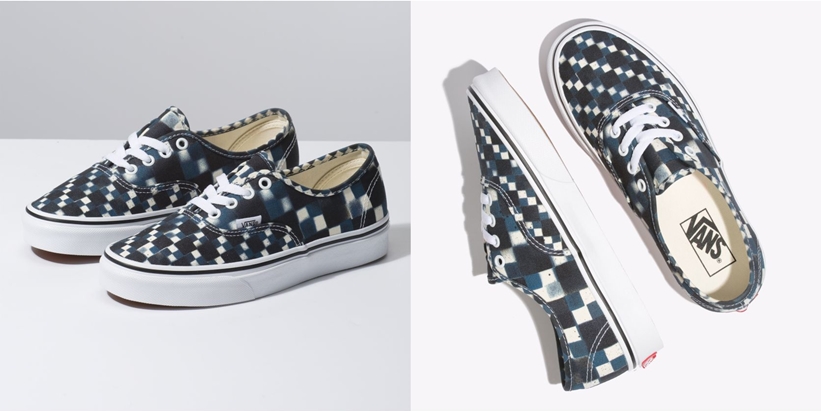 VANS “DOUBLE CHECK” AUTHENTIC “BLACK/SAILOR BLUE” (バンズ “ダブルチェッカー” オーセンティック “ブラック/セーラーブルー”)