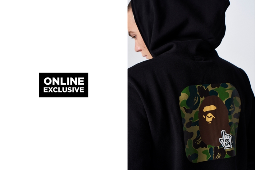 A BATHING APE ONLINE EXCLUSIVE 新作がリリース (ア ベイシング エイプ オンライン 限定)