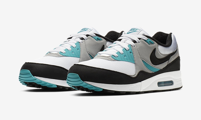 【オフィシャルイメージ】ナイキ エア マックス ライト レトロ “ホワイト/グレー/アクア” (NIKE AIR MAX LIGHT RETRO “White/Grey/Aqua”) [AO8285-103]