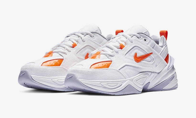 【オフィシャルイメージ】3/1発売！ナイキウィメンズ M2K テクノ LX “ホワイト/オレンジ” (NIKE WMNS M2K TEKNO LX “White/Orange”) [BV0970-100]