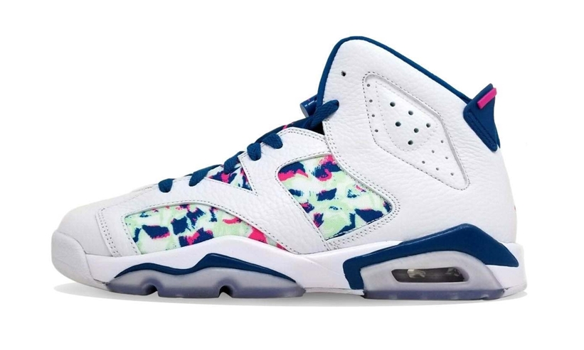 3/2発売！ナイキ GS エア ジョーダン 6 レトロ “ホワイト/レーザーフーシャ” (NIKE GS AIR JORDAN 6 RETRO “White/Laser Fuchsia”) [543390-153]