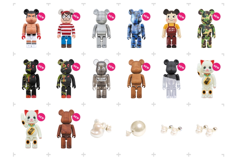 KIXSIX、3.PARADIS、APE、atmos × STAPLE、など、受注生産/限定販売ベアブリック 2019年2月度 (BE@RBRICK)