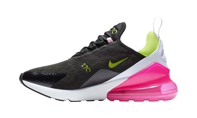 ナイキ ウィメンズ エア マックス 270 “ブラック/サイバー/ピンクローズ” (NIKE WMNS AIR MAX 270 “Black/Cyber/Pink Rise”) [CI5770-001]