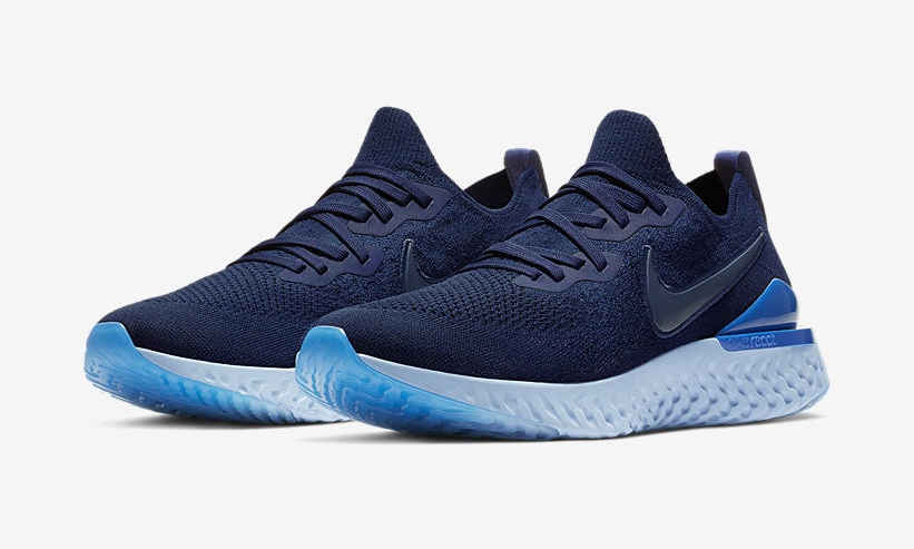 【オフィシャルイメージ】ナイキ エピック リアクト フライニット 2 “ブルーボイド/インディゴフォース” (NIKE EPIC REACT 2 FLYKNIT “Blue Void/Indigo Force”) [BQ8928-400]