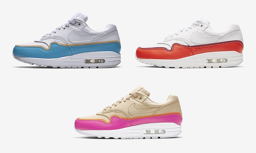 【オフィシャルイメージ】ナイキ エア マックス 1 ライナー “オレンジ/ブルー/ピンク” (NIKE AIR MAX 1 LINER “Orange/Blue/Pink”) [881101-102,103,202]