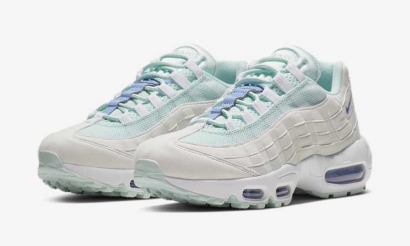 【オフィシャルイメージ】ナイキ ウィメンズ エア マックス 95 "ティントティール” (NIKE WMNS AIR MAX 95 “Teal Tint”) [307960-306]