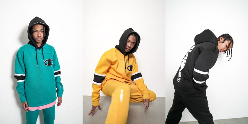 XLARGE × Champion “Wrap-Air” COLLECTION コラボが3/2発売 (エクストララージ チャンピオン)