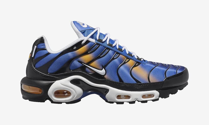 nike air max plus blue black orange