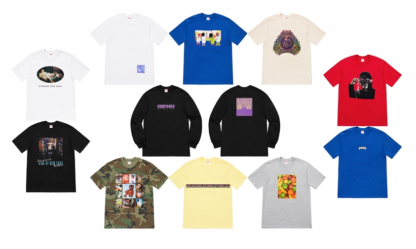 【Tシャツ/TEE まとめ】 シュプリーム (SUPREME) 2019 SPRING/SUMMER コレクション (2019年 春夏)