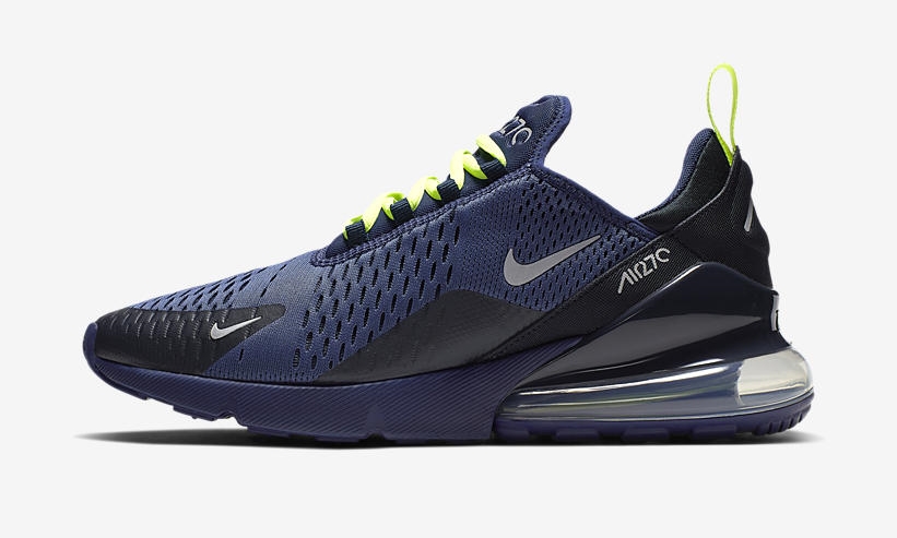 nike air max 270 blue void volt