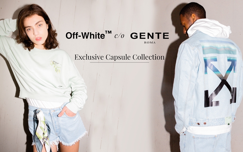 OFF-WHITE C/O VIRGIL ABLOH × GENTE ROMA Exclusive capsule collection (オフホワイト ジェンテ ローマ)