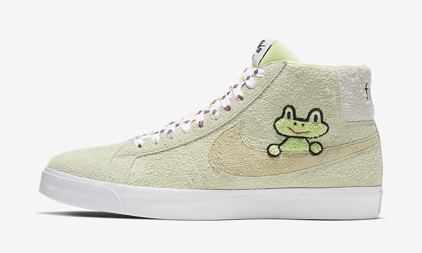 3/16発売！Frog Skateboards x NIKE SB BLAZER MID QS (フロッグ スケートボード ナイキ SB ブレーザー ミッド QS) [AH6158-300]