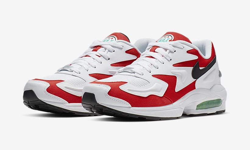 【更新＊5/30発売】ナイキ エア マックス 2 ライト レトロ OG “ホワイト/ブラック/ハバネロレッド” (NIKE AIR MAX 2 LIGHT RETRO OG “White/Black/Habanero Red”) [AO1741-101]