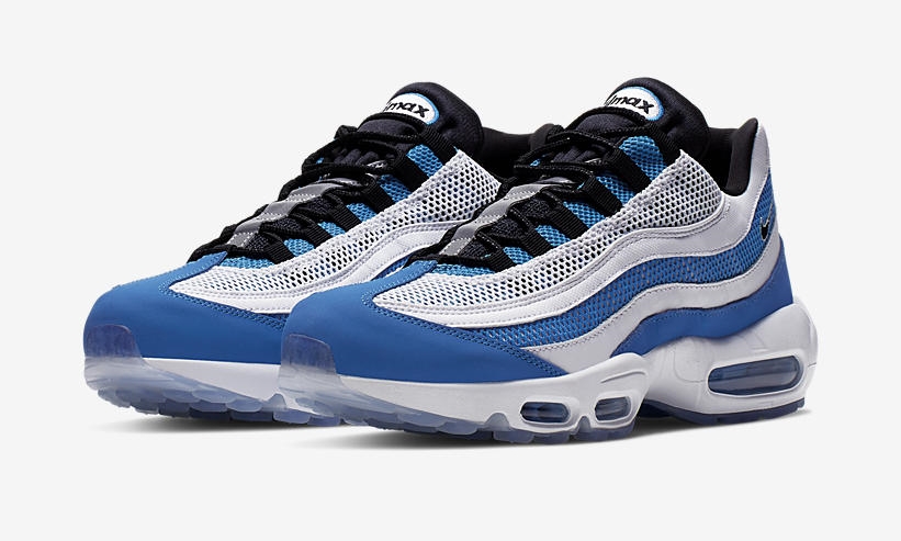 ナイキ エア マックス 95 エッセンシャル “ホワイト/ブルー” (NIKE AIR MAX 95 ESSENTIAL “White/Blue”) [749766-409]