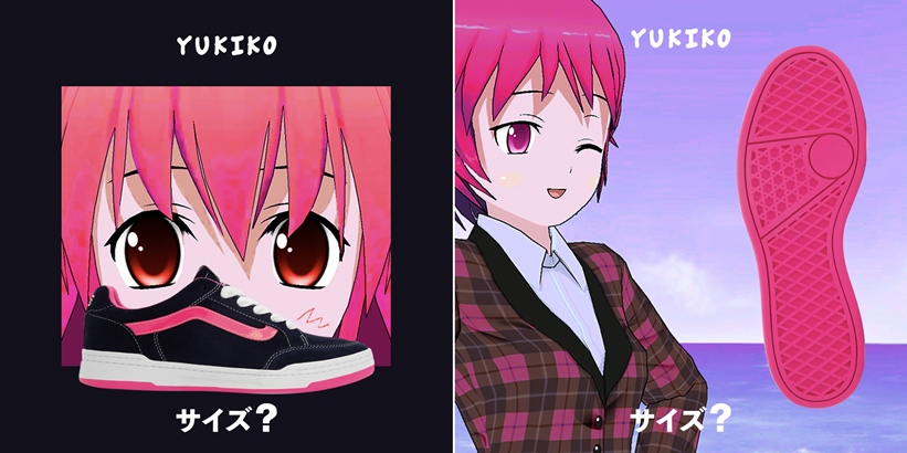 日本の女の子「ゆきこ」の名を冠したsize? × VANS HIGHLAND "Yukiko" (バンズ ハイランド サイズ?)