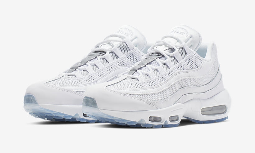 【オフィシャルイメージ】ナイキ エア マックス 95 エッセンシャル “ホワイト/グレー/ブルー” (NIKE AIR MAX 95 ESSENTIAL “White/Grey/Blue”) [749766-115]