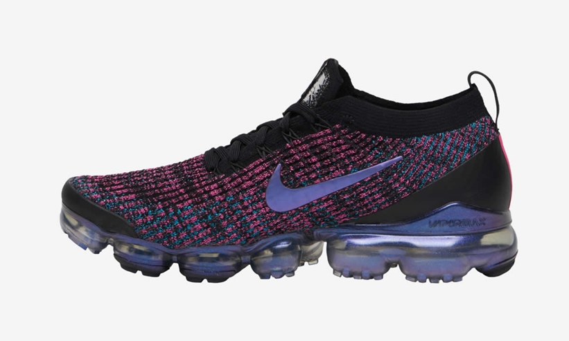 4月発売！ナイキ エア ヴェイパーマックス 3.0 フライニット “ブラック/ブルーラグーン” (NIKE AIR VAPORMAX 3.0 FLYKNIT “Black/Blue Lagoon”) [AJ6900-007]