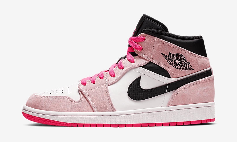 jordan 1 mid crimson tint hyper pink