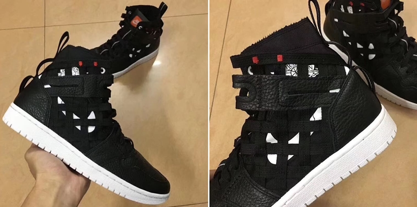 【リーク】2019年発売予定！クロスバンドをあしらったナイキ エア ジョーダン 1 ハイ “ブラック” (NIKE WMNS AIR JORDAN 1 HIGH “Black” "Cross band") [CD6757-001]