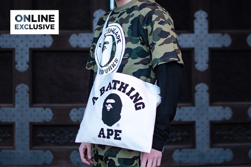 A BATHING APE ONLINE EXCLUSIVE 新作がリリース (ア ベイシング エイプ オンライン 限定)