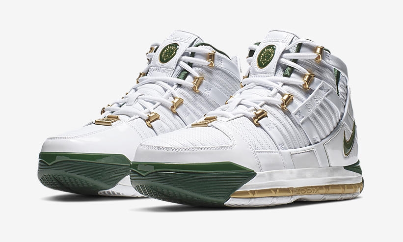 【オフィシャルイメージ】3/14発売！ナイキ ズーム レブロン 3 “SVSM アウェイ” (NIKE ZOOM LEBRON 3 “SVSM Away”) [AO2434-102]