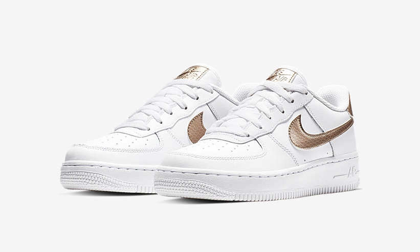 【オフィシャルイメージ】ナイキ GS エア フォース 1 EP “ホワイト/ブラー” (NIKE GS AIR FORCE 1 EP “White/Blur”) [AV5047-100]