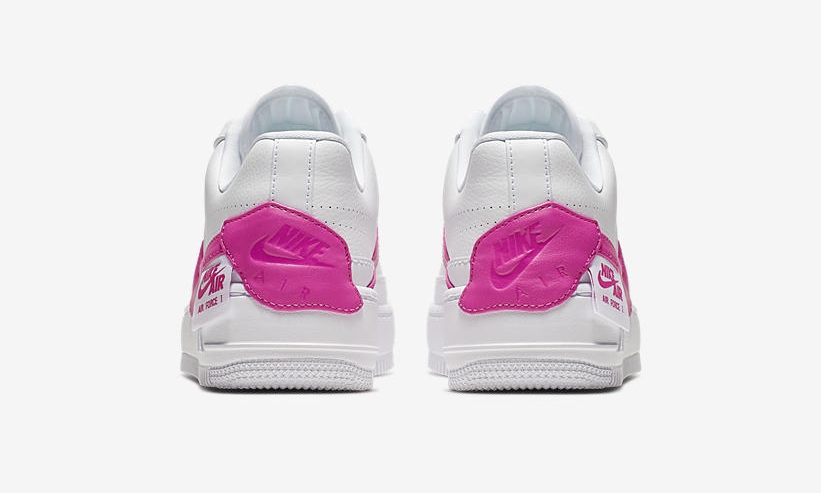 【オフィシャルイメージ】NIKE AIR FORCE 1 Jester XX “THE 1 REIMAGINED” COLLECTION “White/Laser Fuchsia” (ナイキ エア フォース 1 ジェスター XX “ザ ワン リイマジンド”) [AO1220-105]