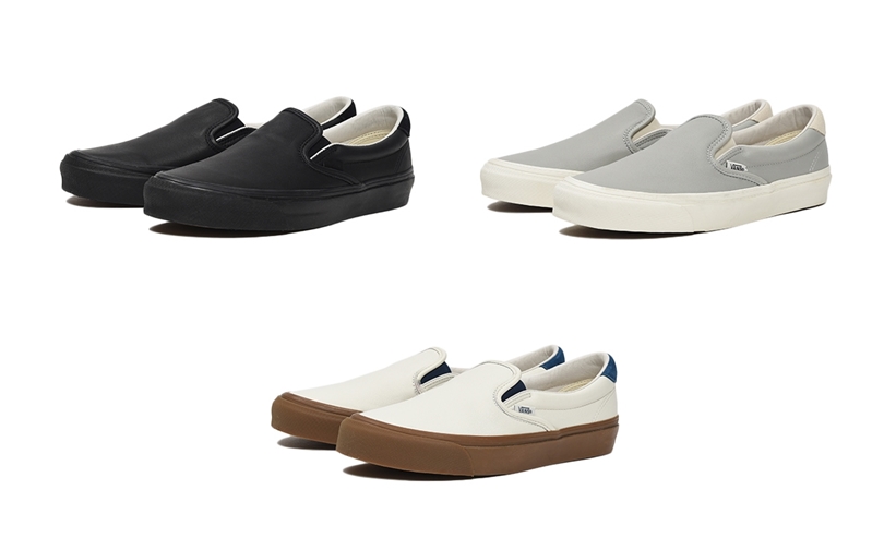 VANS OG SLIP-ON 59 LX "LEATHER/SUEDE" (バンズ OG スリッポン 59 LX "レザー/スエード")