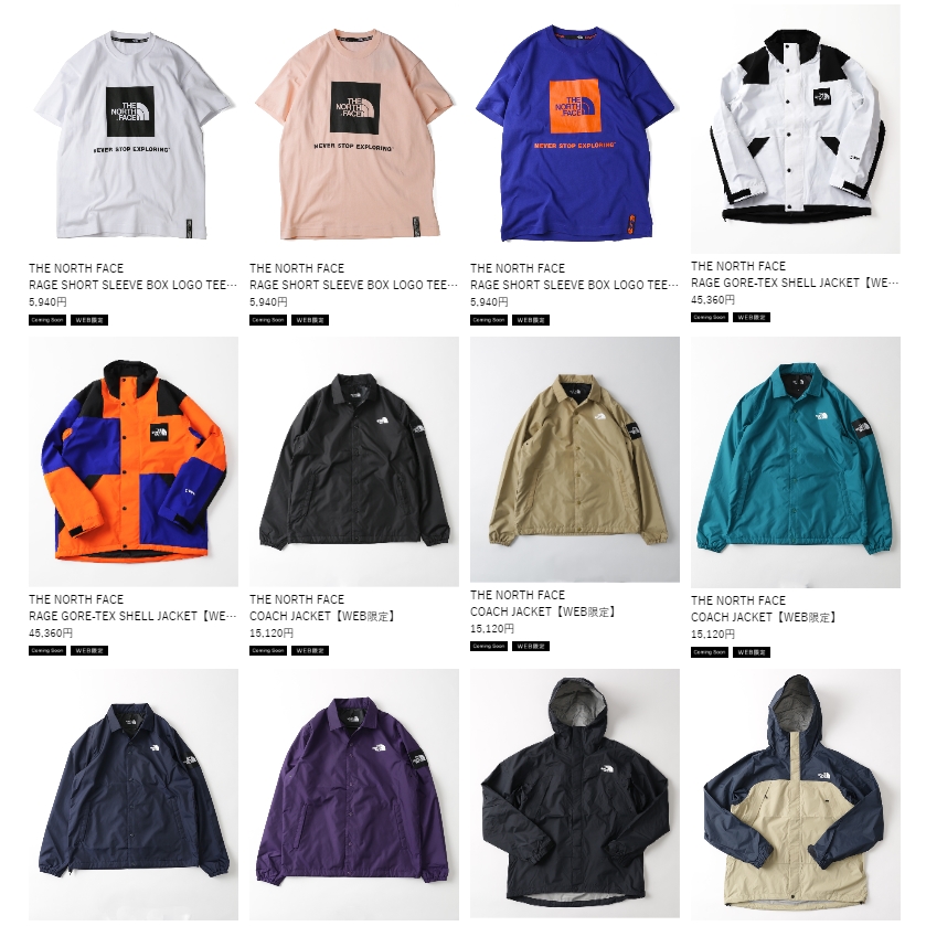 【発売日後日更新】フリークスストアにて THE NORTH FACE 2019 S/S 全50以上のアイテムがリリース (ザ・ノース・フェイス)