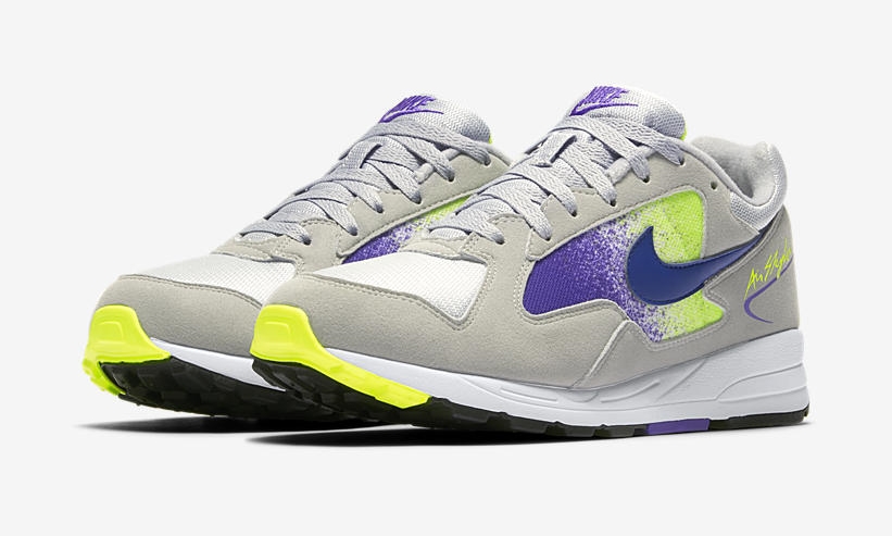 【オフィシャルイメージ】ナイキ エア スカイロン 2 "ウルフグレー/ボルト” (NIKE AIR SKYLON II "Wolf Grey/Volt") [AO1551-003]