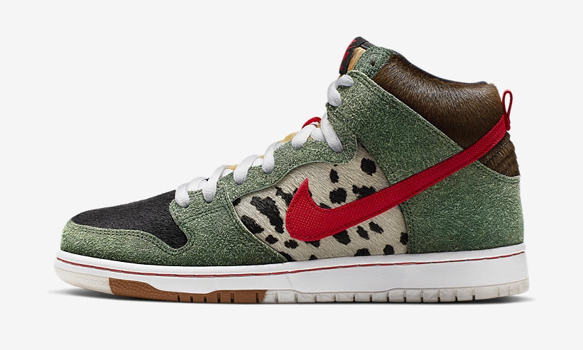 NIKE ナイキ SB DUNK HIGH PRO QS DOG WALKER BQ6827-300 SB ダンク ハイ ドッグ ウォーカー ハイカットスニーカー マルチカラー US8/26cm