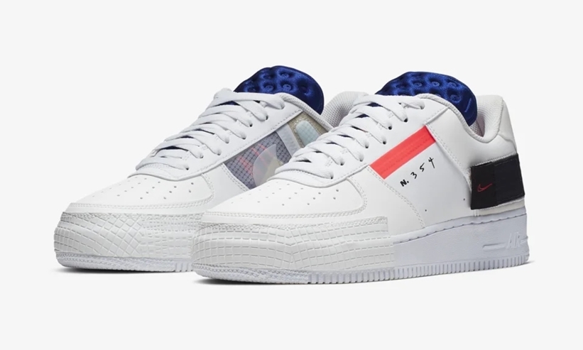 【更新＊国内 7/20発売】ナイキ エア フォース 1 ロー タイプ “サミットホワイト/レッドオービット” (NIKE AIR FORCE 1 LOW TYPE “Summit White/Red Orbit”) [CI0054-100][AT7859-100]