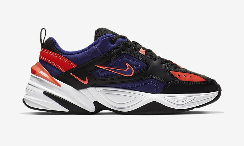 nike m2k blue orange