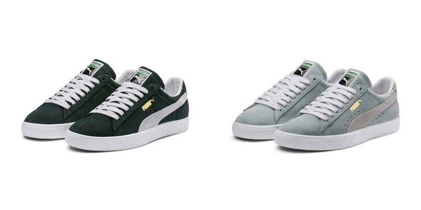 PUMA SUEDE “90681” ニューカラー”PONDEROSA PIN/LIGHT SKY”が発売 (プーマ スエード) [365942-11,12]