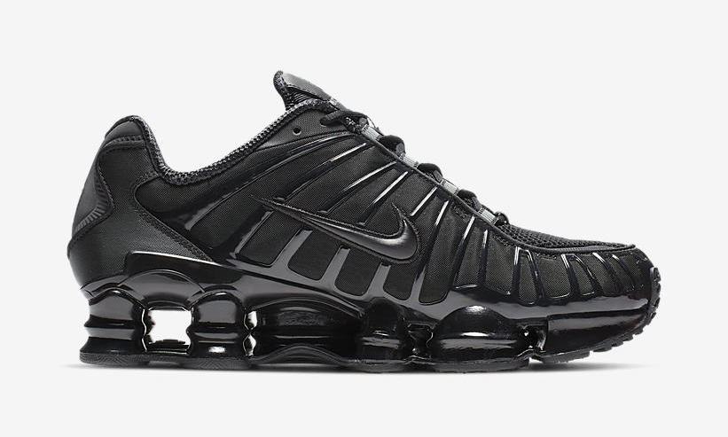 nike black shox tl